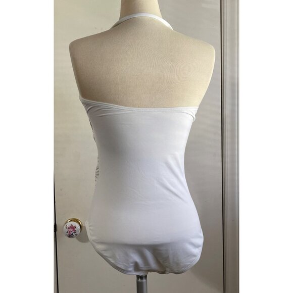NWT White Maxine One-Piece Sexy Bathing Suit Size 8 - Picture 3 of 3